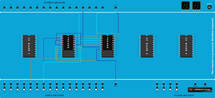 Half Adder Cicuit