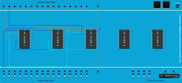 half sub using gates 