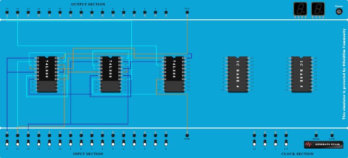 EXP3 Full subtractor NAND Only