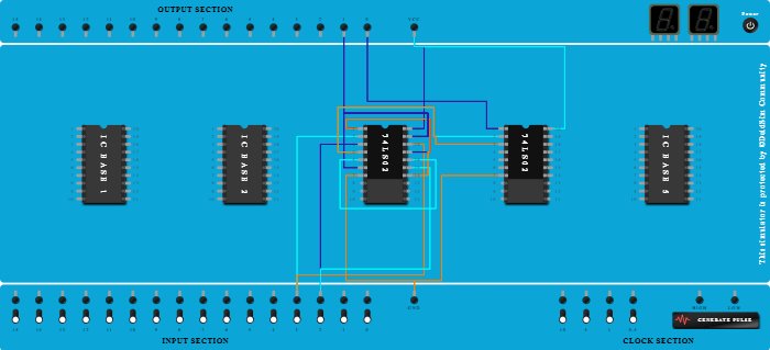 Half Substractor using NOR