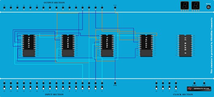 BCD to Excess3 ( Convertor )