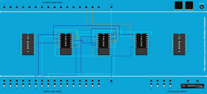 Full Adder Using NAND
