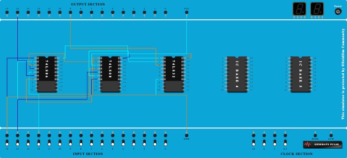 full adder  using basic gates