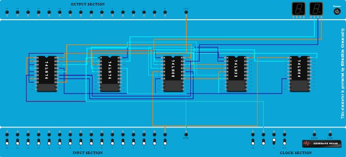 up/down synch clock pulse