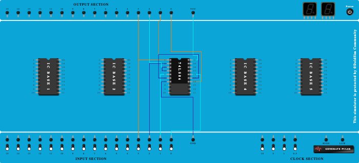 4 bit Gray to Binary