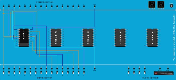4 bit comparator