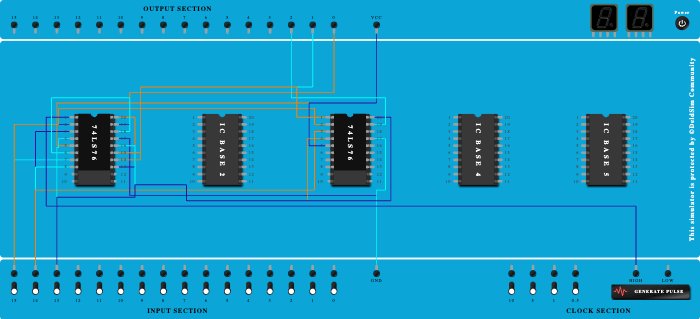 asynchronous down counter