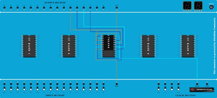 MOD 8 USING IC7490