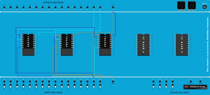 half subtractor using gates