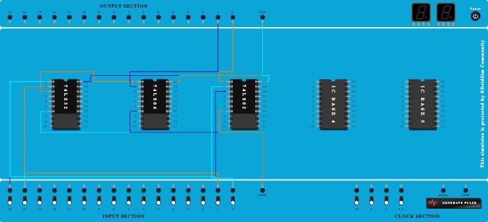 NOR using basic gates - Copy
