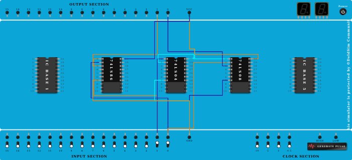 half substractor