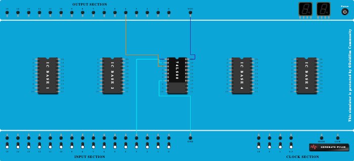 NOT using NAND -----