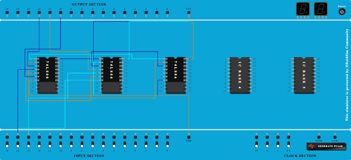 1 bit comparator