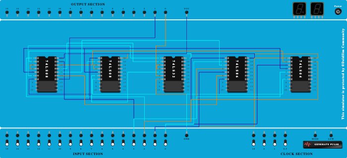 not completed 2 bit comparator