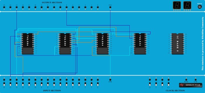 full subtracter using half subtractor