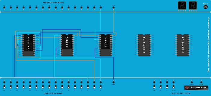 Function Implementation F(0,1,6,7)