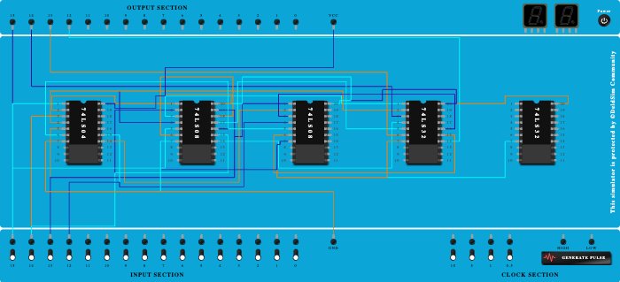 BINARY TO GRAY CODE CONVERTER