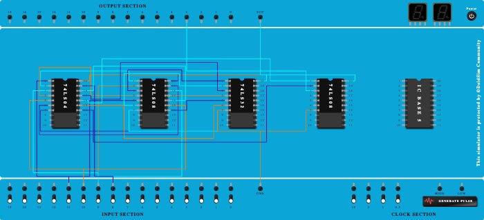 2 bit comparator