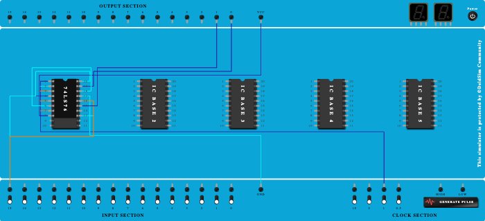 2-bit async down counter
