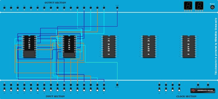 4 bit binary adder/subtractor - Copy