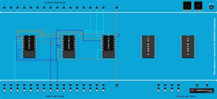 Single Bit Comparator