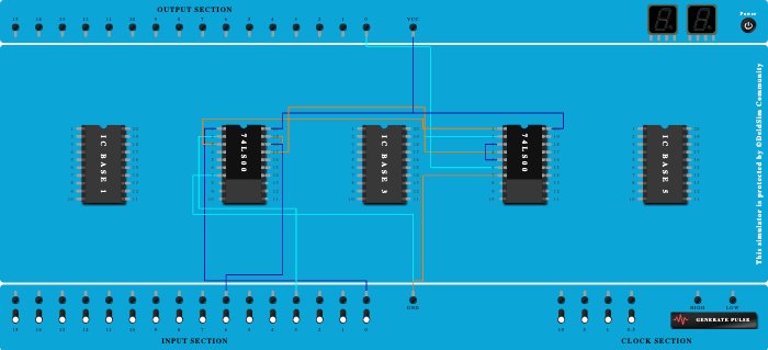 F(A,B,C,D) = SUM(1,2,4,5,9,10,12,15)D(11) using NAND GATES