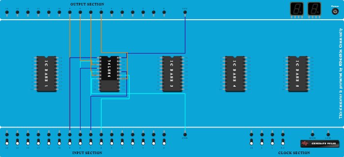 binary to gray code conversion using XOR Gate - Copy