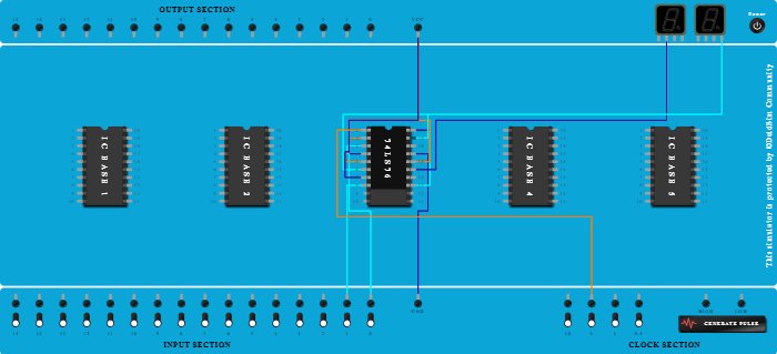 asynchronous up counter 2bit
