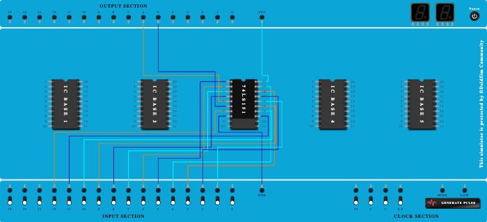 8:1 Multiplexer by SG