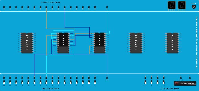 half subtractor using NAND gate