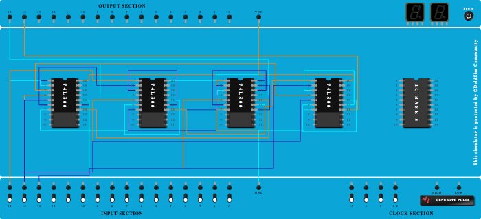 Full Substractor using 2 Input NAND Gate