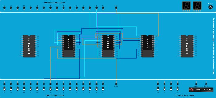 full adder using nor