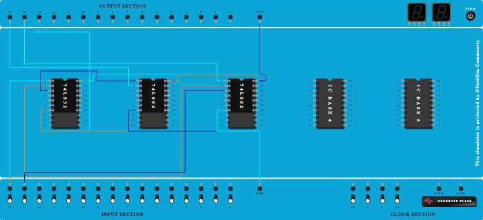 NOR gate Implementation