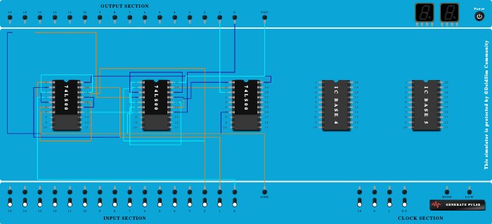 full subtractor using nand