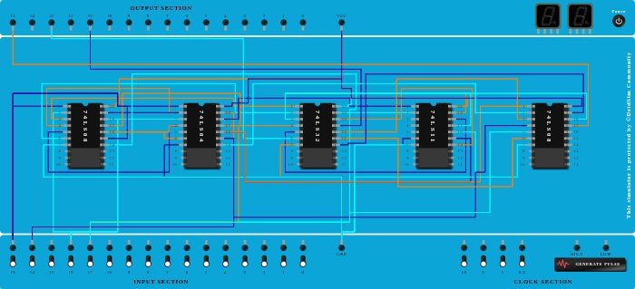 2 bit comparator circuit 