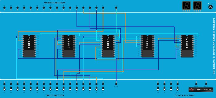 Implement basic logic gates from Universal gates (NAND & NOR).