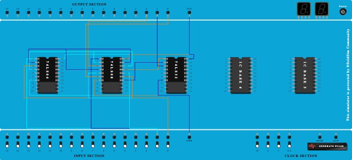 1 bit comparator