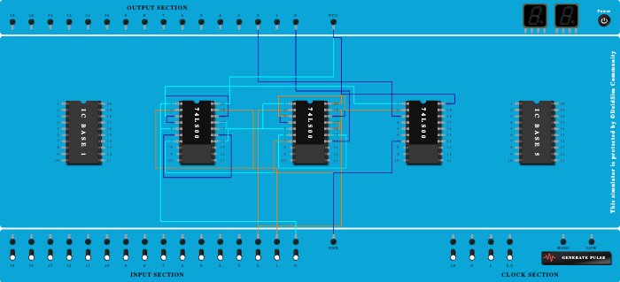 Full Adder using NAND Gate only