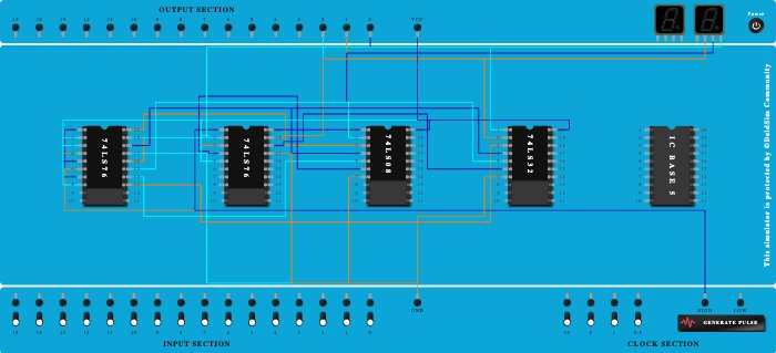 DE Endterm Practical Exam - 11011 Sequence Generator (With Bushing)