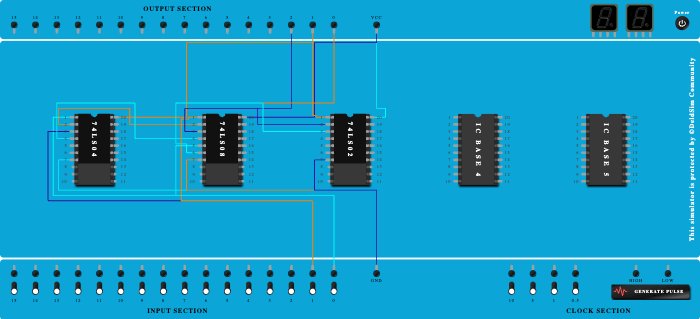 one bit comparator