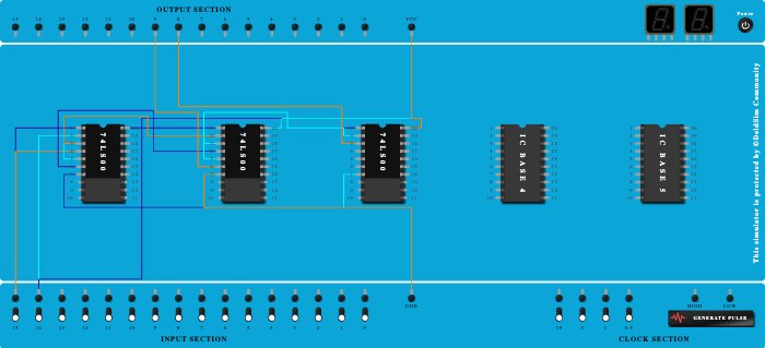 half subtractor using nand gate