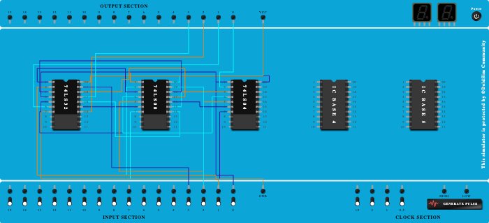4bit bcd to ex-3