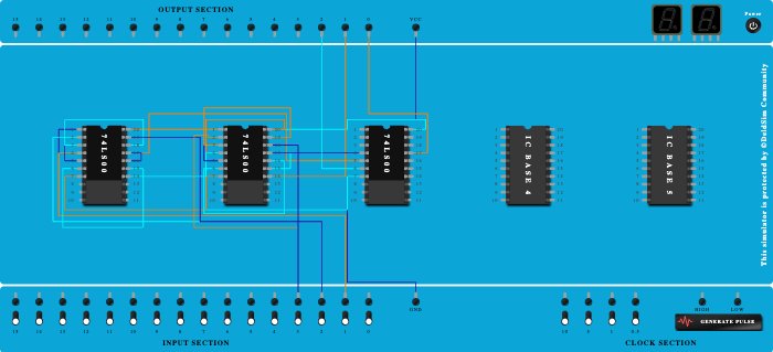 subtractor nands