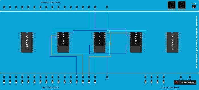 two input nor gate and its vefrification.