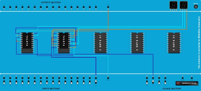 Asynchronous Down Counter