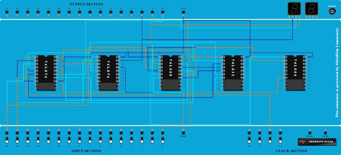 Up counter and Down Counter using mod control switch
