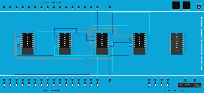 full subtractor x-or using