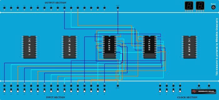 8 BIT COMPARATOR 