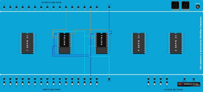 half adder basic gates