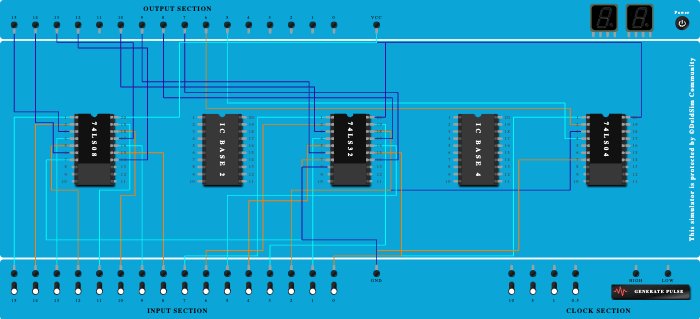and or not practical no 1.1 circuit